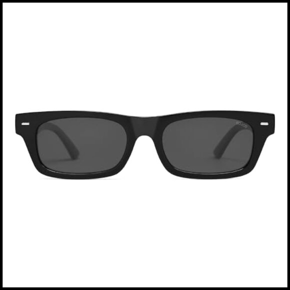 Polarized Rectangle Sunglasses with UV400 Lenses, Plastic Frame main image 7